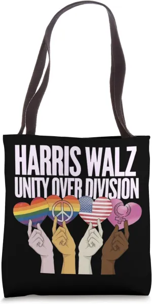 Shared Humanity Shared Future Unity Over Division Tote Bag