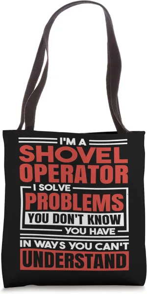 Shovel Operator Tote Bag