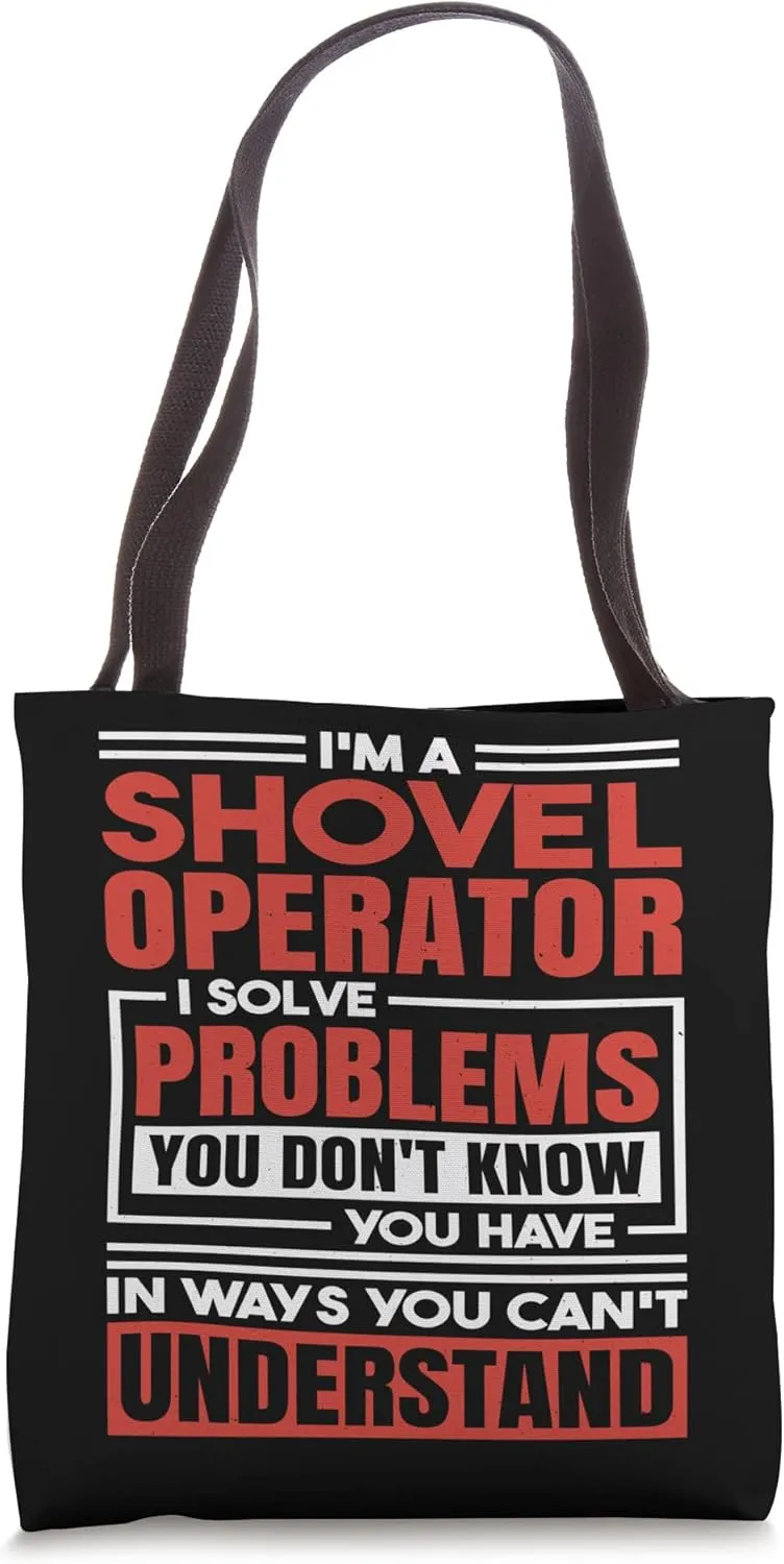 Shovel Operator Tote Bag