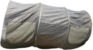 Single Person Bivy Tent - Portable Popup Tent for Backpacking, Camping, Travel - 74.8 inch Polyester Mesh with Full Bottom