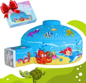 Skywin Air Tent Fort Ocean Playhouse for Kids (Fan NOT Included) (Classic)