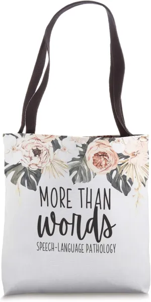 SLP Gifts Speech Therapy Everyone Deserves A Voice Tote Bag