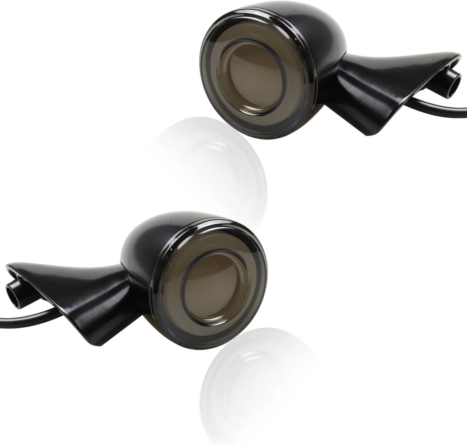 Smoked Switchback Front LED Turn Signals Light Motorcycle Running Light for Harley Touring Road Glide Police 2004-2024