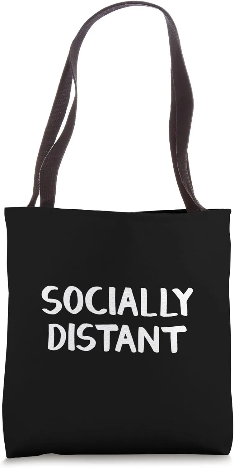 Socially Distant Tote Bag