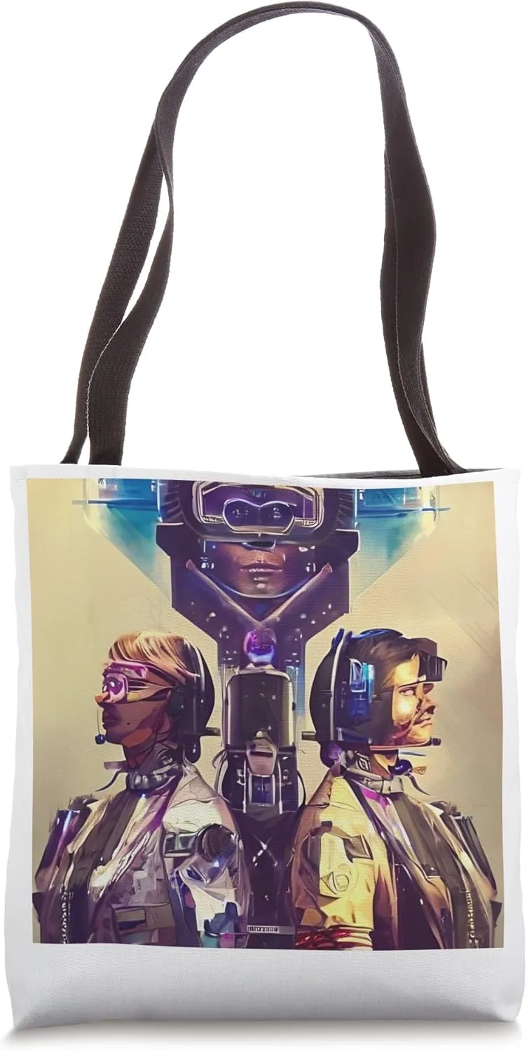 Space Station Interstellar Travel Tote Bag
