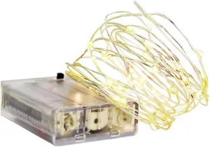 Square 30-Piece Warm White String Light