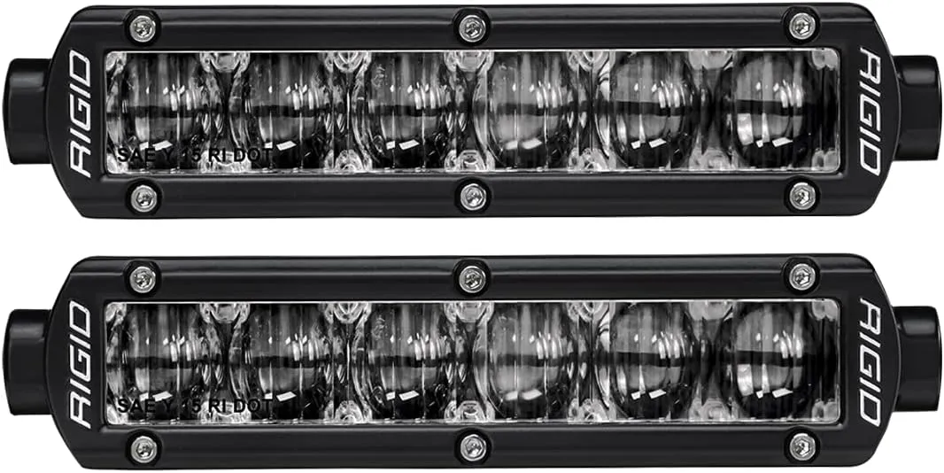 SR-SERIES SAE 6IN FOG LIGHT /2