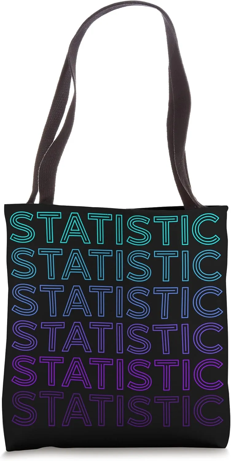 Statistic Statistician Retro Tote Bag