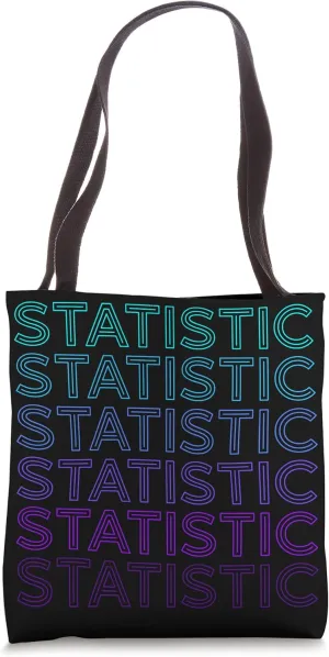 Statistic Statistician Retro Tote Bag
