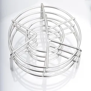 Steam Rack Trivet Stainless Steel Steaming Rack Electric Pressure Cooker steam rack Stand Diameter 6" 3Pack