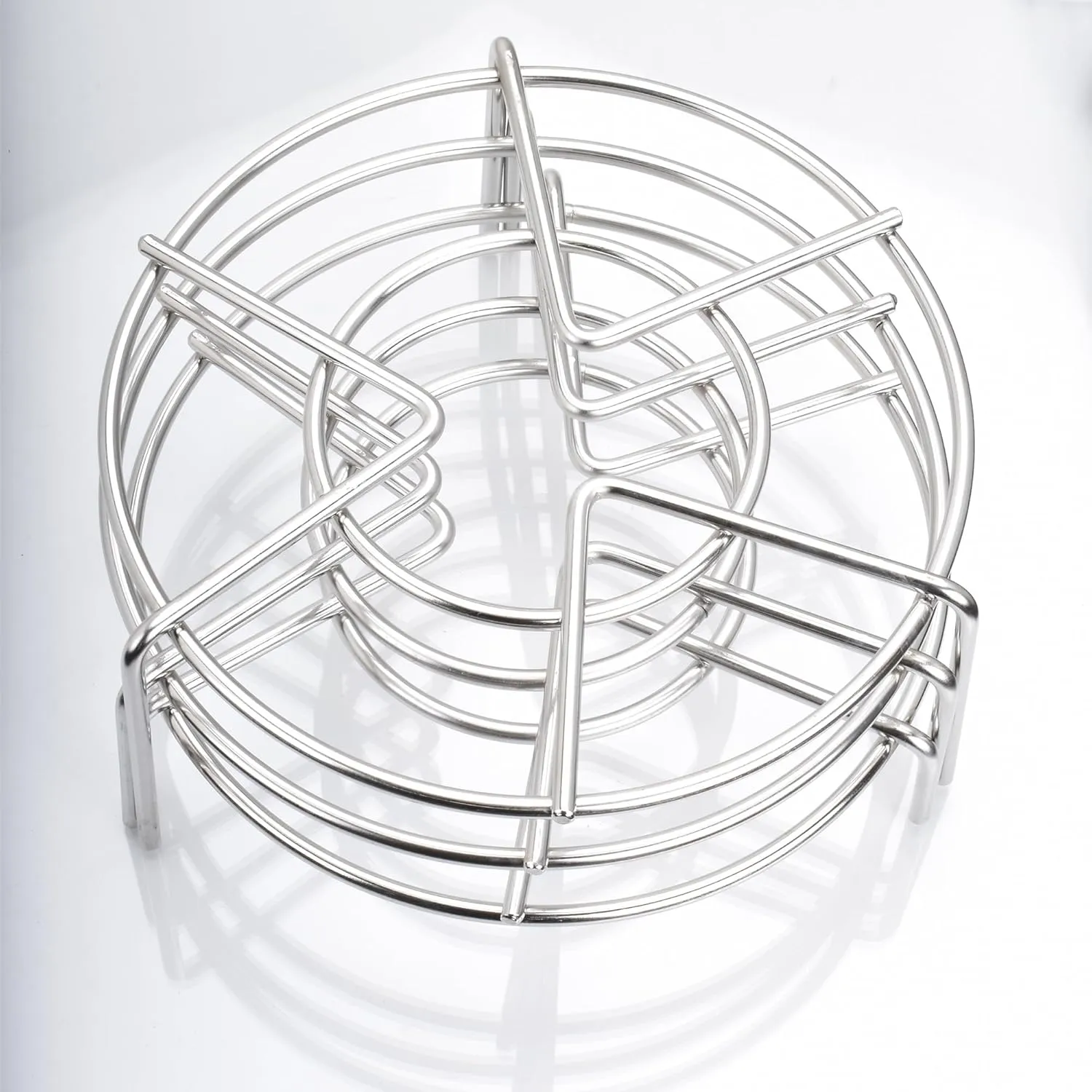 Steam Rack Trivet Stainless Steel Steaming Rack Electric Pressure Cooker steam rack Stand Diameter 6" 3Pack