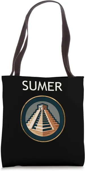 Sumer Ancient Civilization Sumerian Ziggurat of Ur Tote Bag