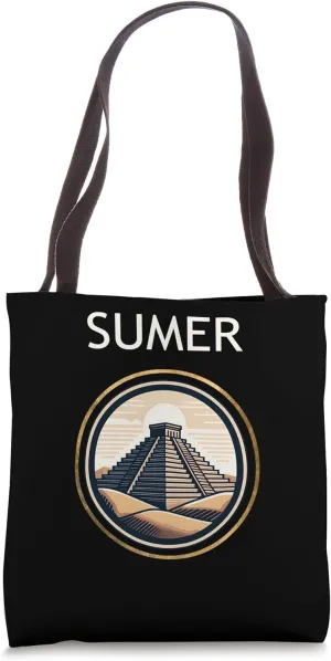 Sumer Ziggurat of Ur Ancient Sumerian History Tote Bag