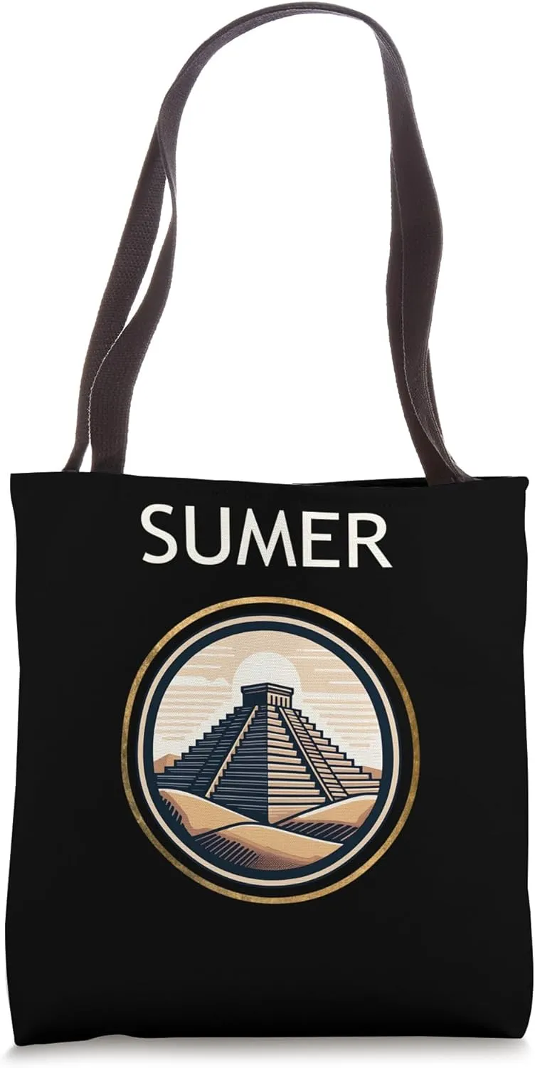 Sumer Ziggurat of Ur Ancient Sumerian History Tote Bag