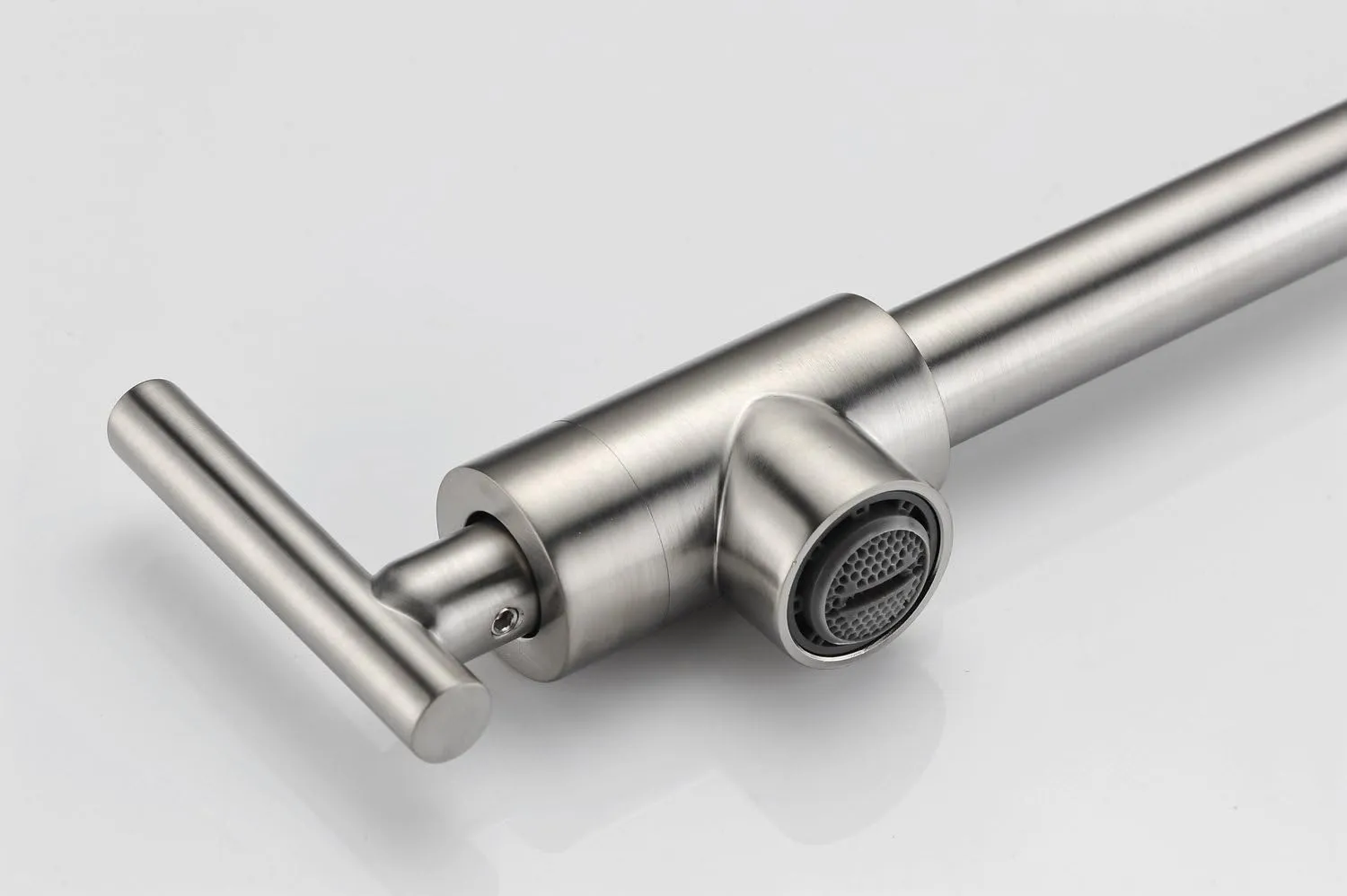 SUMERAIN Pot Filler Faucet Wall Mount,Brushed Nickel Finish and Dual Swing Joints Design