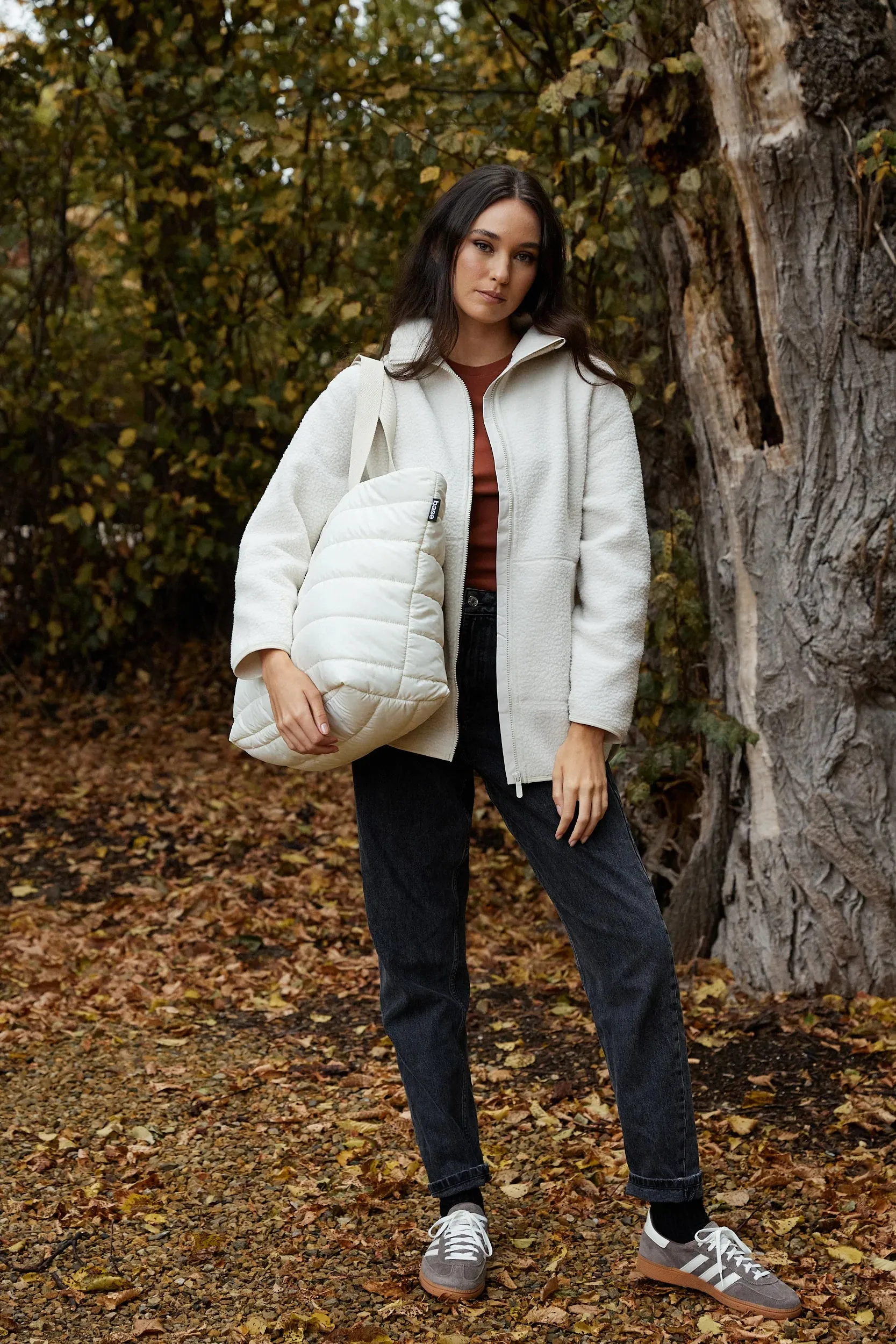 Take It Base | Puffer Tote Bag Ecru