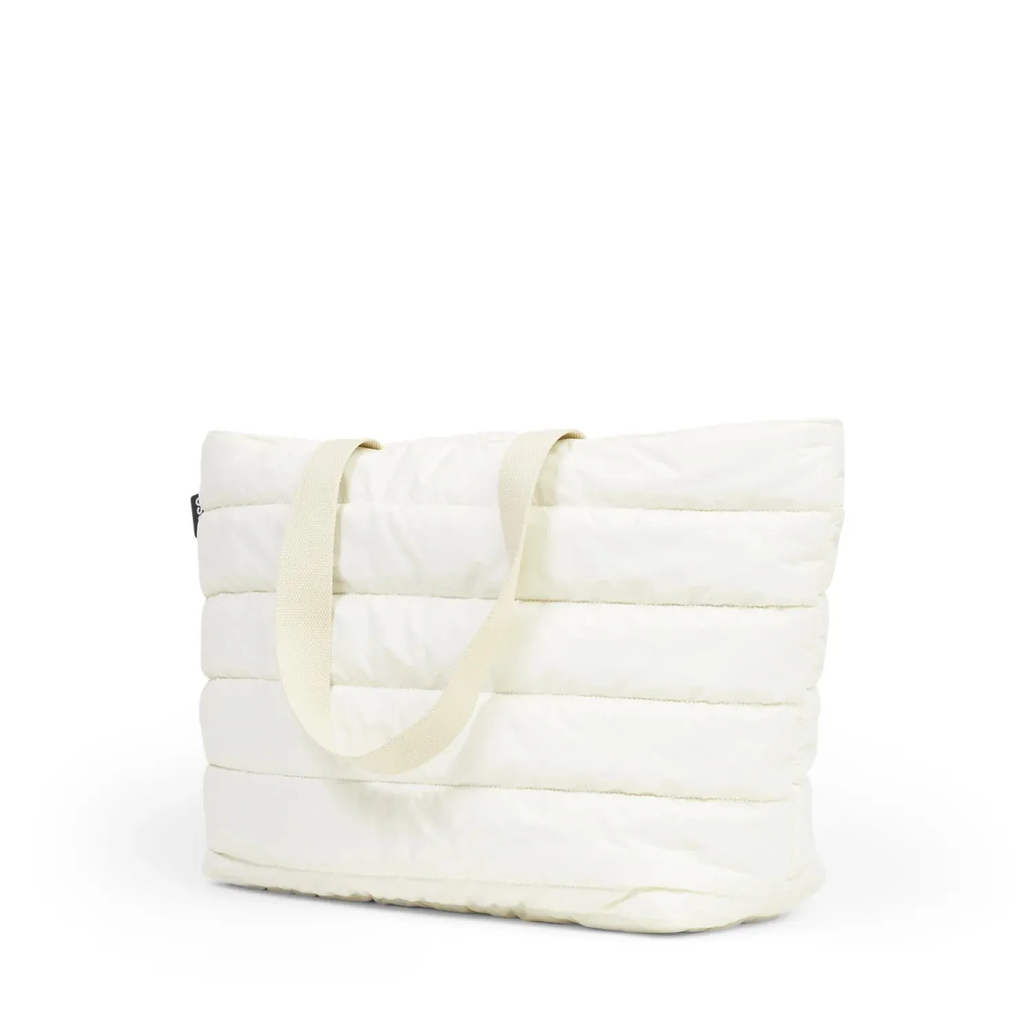 Take It Base | Puffer Tote Bag Ecru