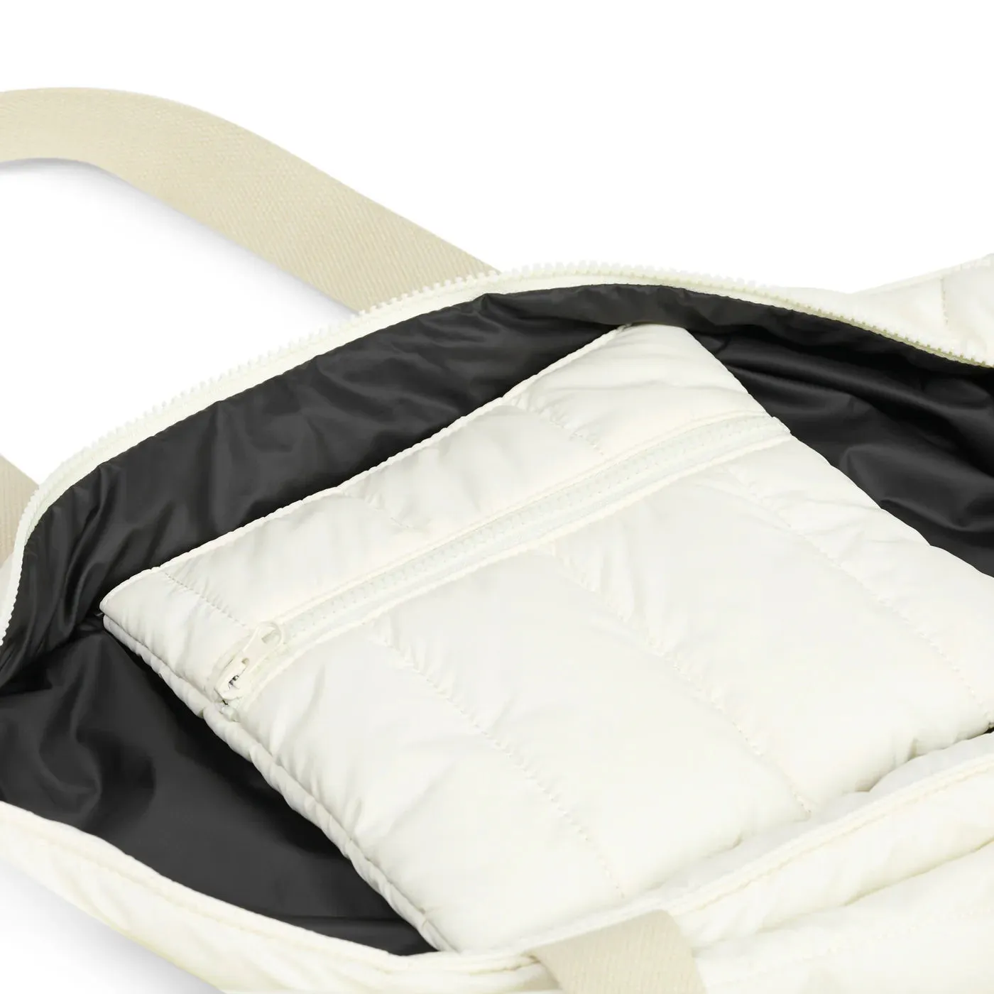 Take It Base | Puffer Tote Bag Ecru
