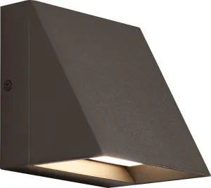 Tech Lighting 700WSPITSZ-LED830 Pitch Outdoor Wall Sconce, 1-Light LED 26 Watts, Bronze