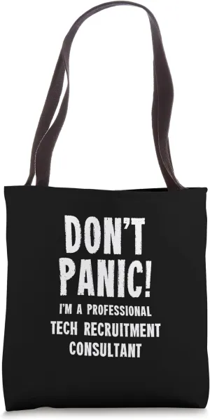Tech Recruitment Consultant Tote Bag