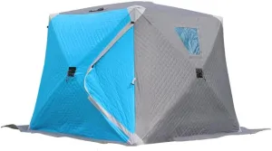 Tent for Camping Tent Family Camping Tent 3 4 Person with 2 Door&4 Mesh Windows Double Layer Instant Tent Automatic Pop Up Large Space for Picnic Outdoors