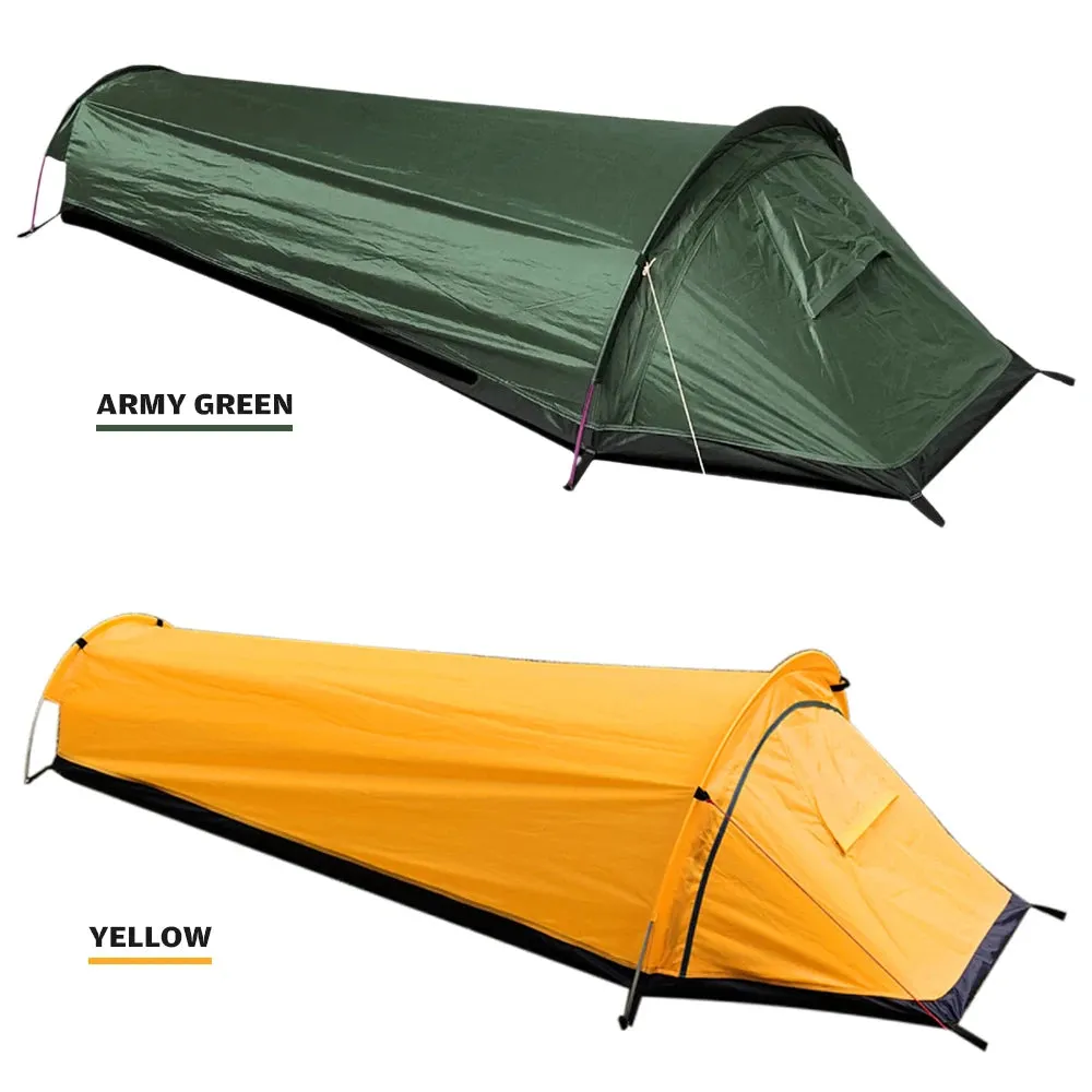 Tent Single Backpacking Waterproof Person Bag Low-price guarantee Hiking Tent Sleeping Tent Camping Lightweight Outdoor Priority access