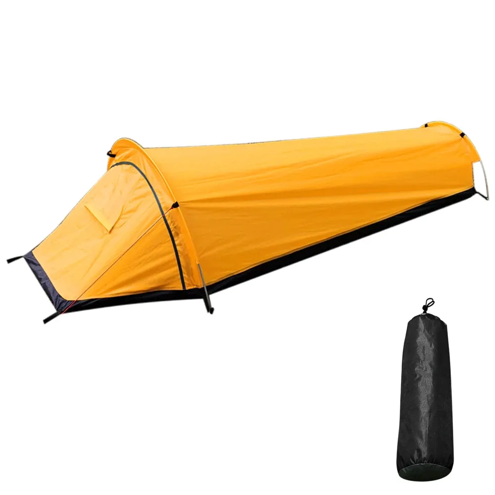 Tent Single Backpacking Waterproof Person Bag Low-price guarantee Hiking Tent Sleeping Tent Camping Lightweight Outdoor Priority access
