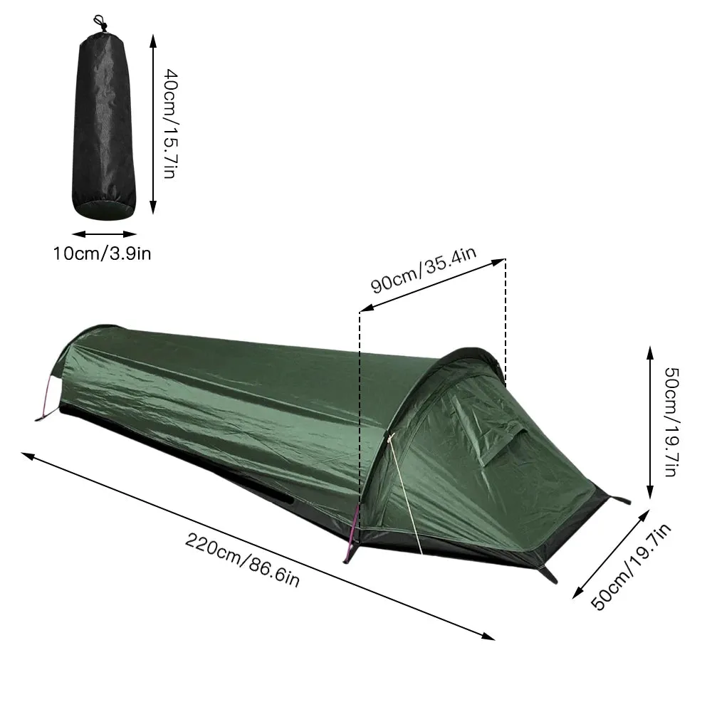 Tent Single Backpacking Waterproof Person Bag Low-price guarantee Hiking Tent Sleeping Tent Camping Lightweight Outdoor Priority access