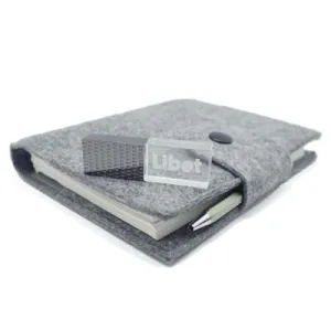 Textured Crystal USB Memory Drive with LED Light