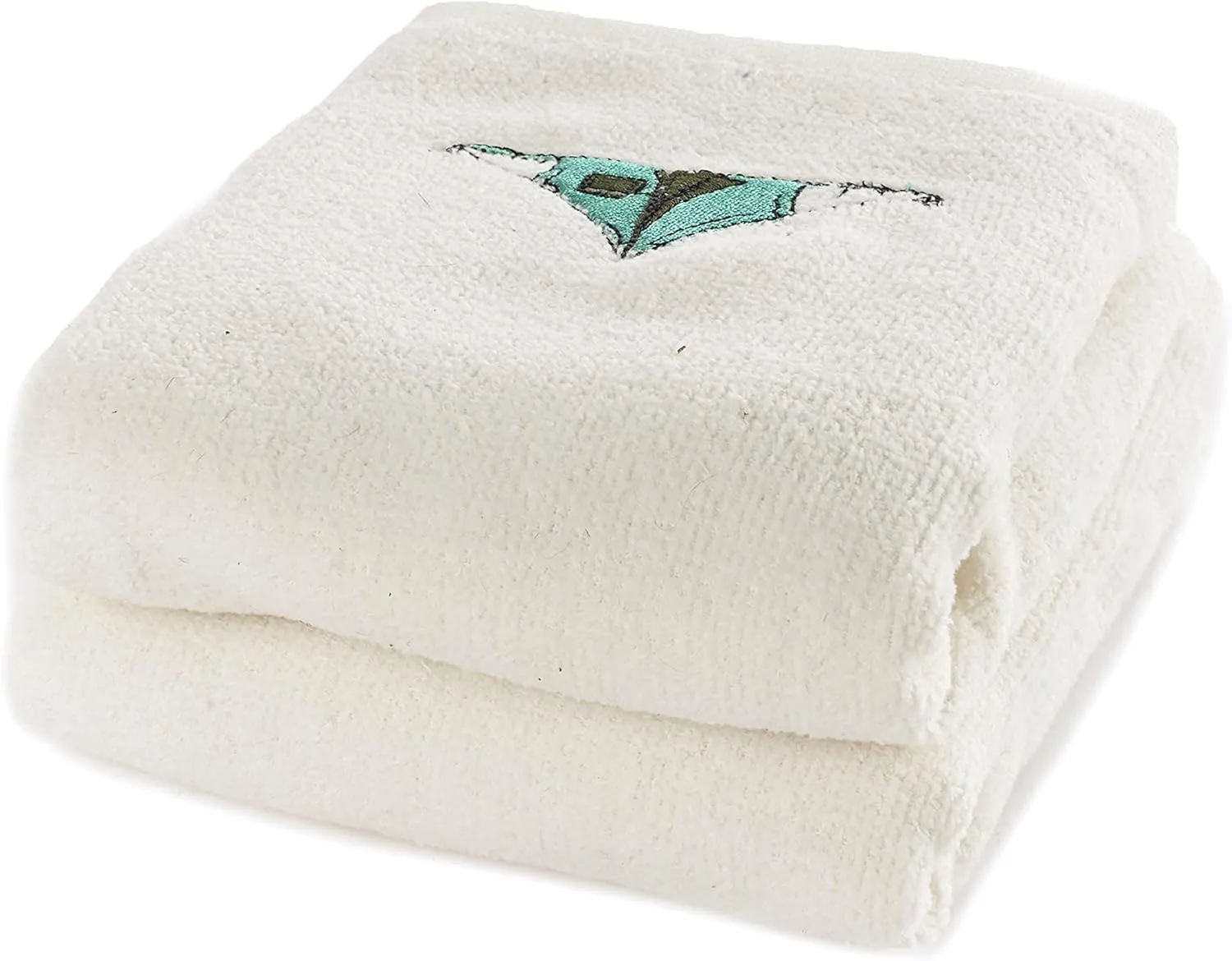 The Lakeside Collection Camp Site Icons Bathroom or Kitchen Hand Towels - Set of 2