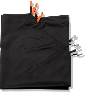 The North Face Evabase 6 Ground Sheet, Black