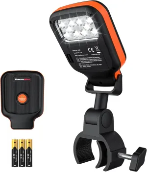 ThermoPro Grill Lights for Outdoor Grill with 10 LEDs, 3 Brightness & Energy-Saving Button, 360° Adjustable Smoker BBQ Grill Accessories, Grill Gifts for Him Her Parents Husbands, Batteries Included