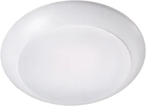 Topaz 6" LED Surface Mount Disk Light, 15W, Dimmable, White, 3000K