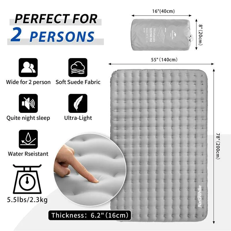 TPU Double Air Mattress Camping