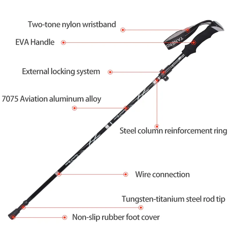 TREKKPOLE - Foldable Trekking Pole