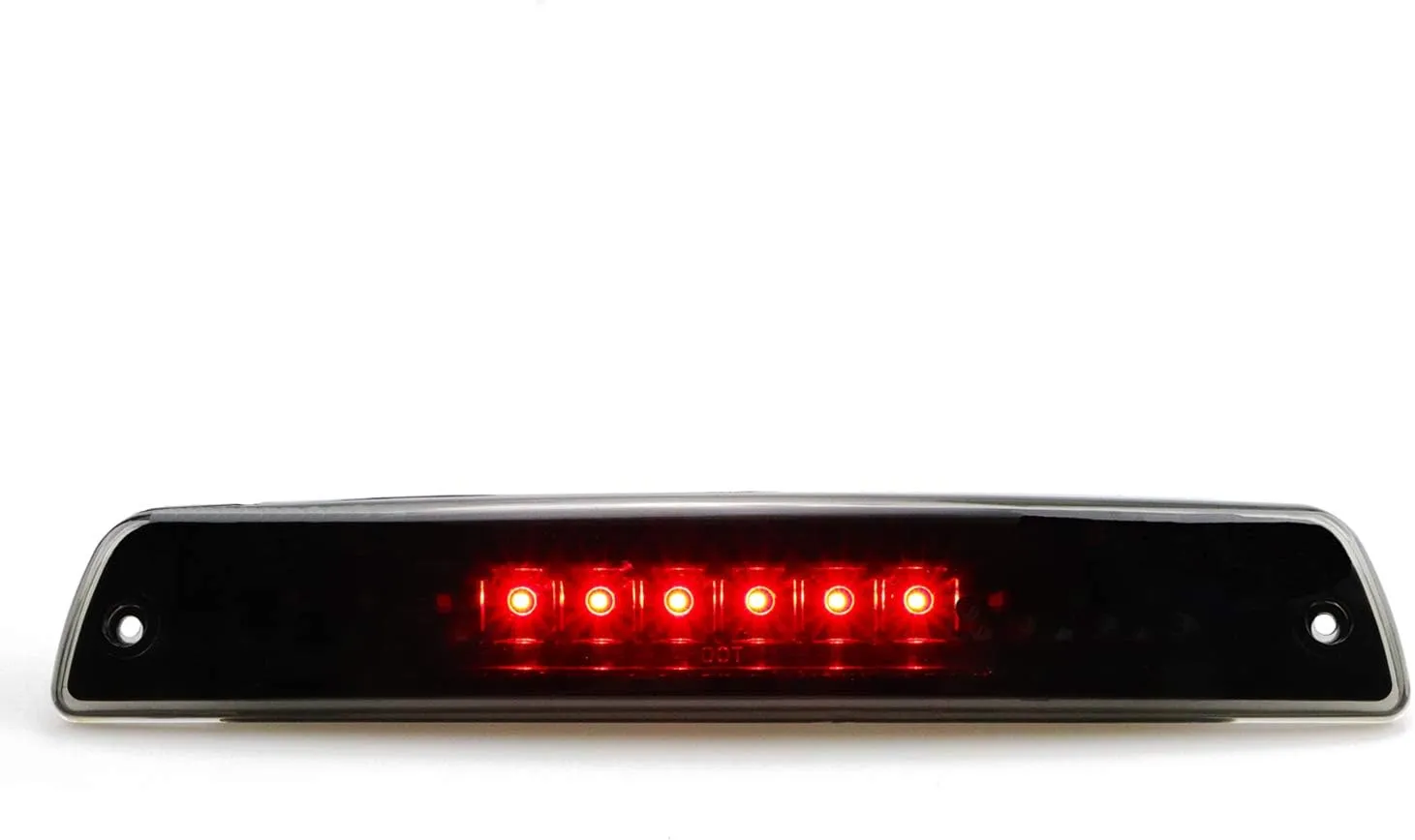 Tresound For 1994-2001 Dodge Ram 1500/2500/ 3500 Third 3rd LED Brake Light Cargo Lamp High Mount Brake Light Replacement (Black  Smoke Lens)