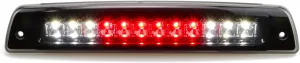 Tresound For 1994-2001 Dodge Ram 1500/2500/ 3500 Third 3rd LED Brake Light Cargo Lamp High Mount Brake Light Replacement (Black  Smoke Lens)