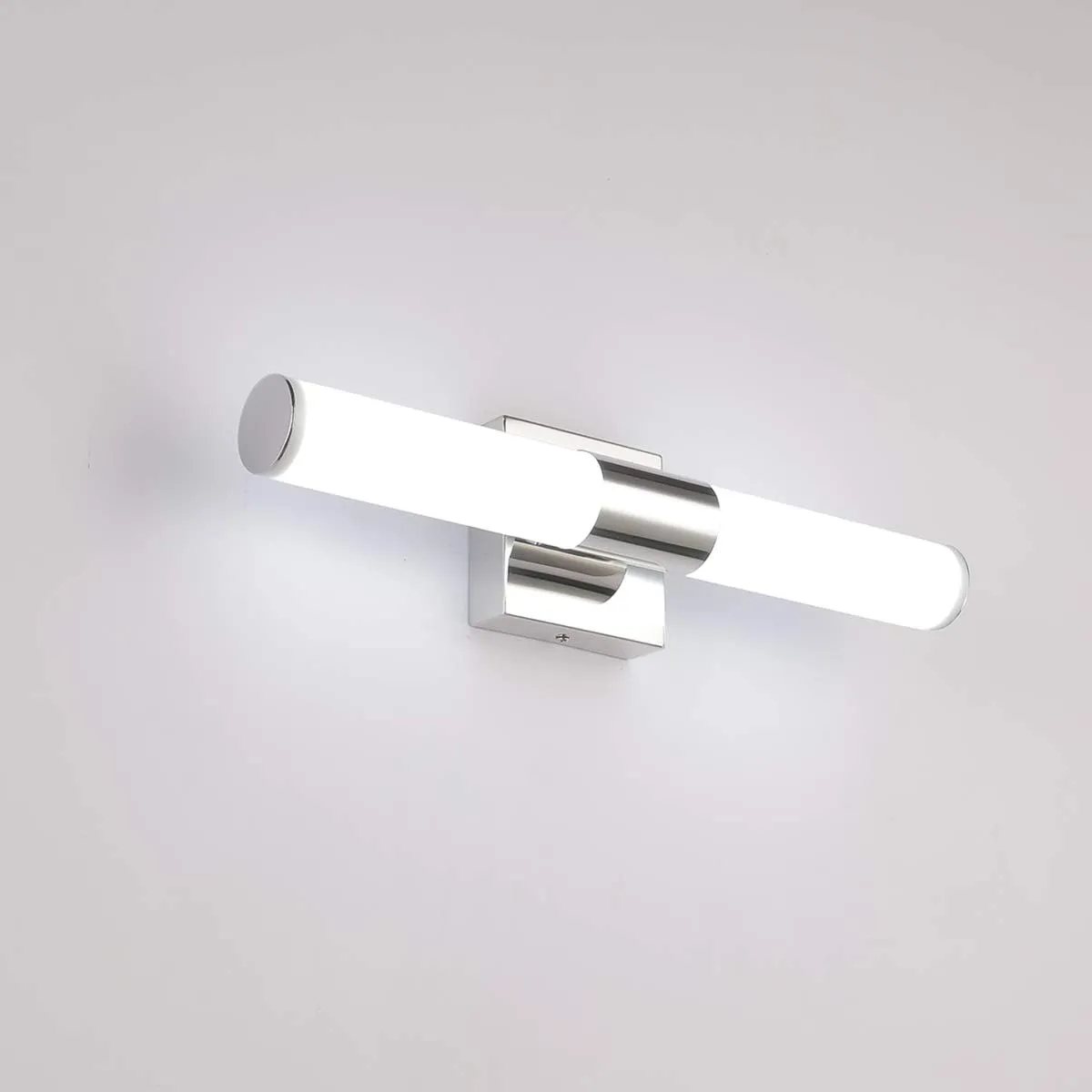 TRLIFE Modern LED Vanity Light - 18.1" x 6" Dimmable, 10W Cool White 6000K Bathroom Vanity Mirror Front Light Fixture
