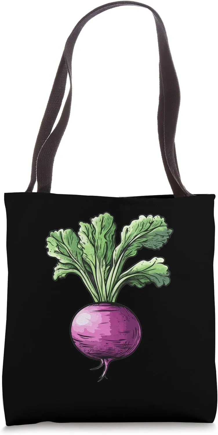 Turnip 80s Retro Tote Bag