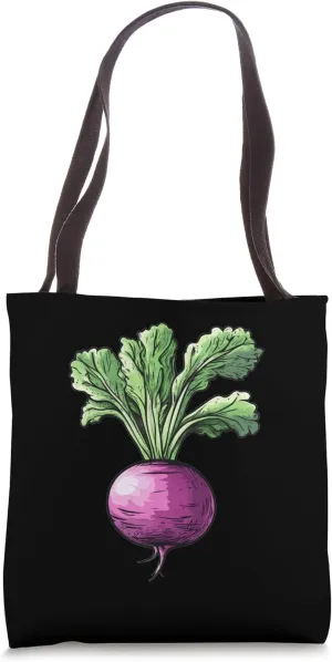 Turnip 80s Retro Tote Bag
