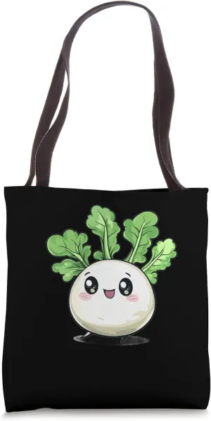 Turnip Anime Tote Bag
