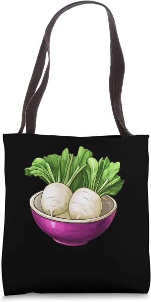 Turnip In A Bowl Tote Bag