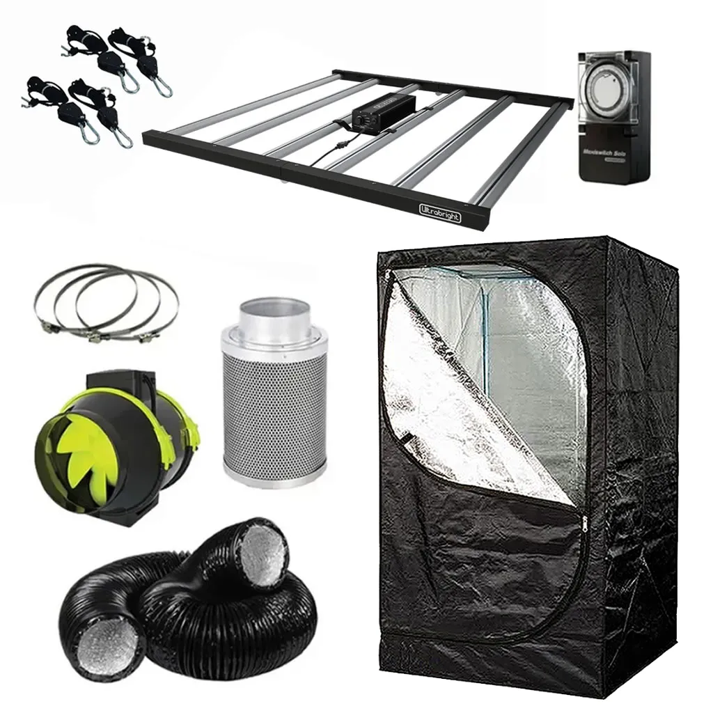 Ultrabright 720w LED 1.5m x 1.5m Grow Tent Kit