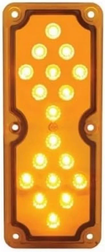 UNITED PACIFIC 86502B Door Mirror Side Marker Light, Mirror Light, LED, West Coast Mirror Light