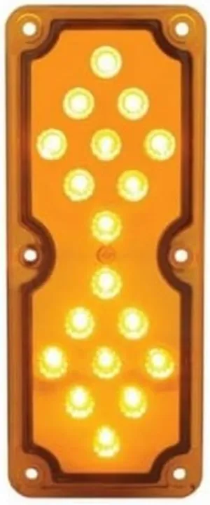UNITED PACIFIC 86502B Door Mirror Side Marker Light, Mirror Light, LED, West Coast Mirror Light