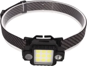 USB Rechargeable headerlamp Light, Magnetic Ultra Light COB Multifunction End Light, Waterproof Motion Sensor End Lamp, headerlight with Red Blue Light Mode for Outdoor Night