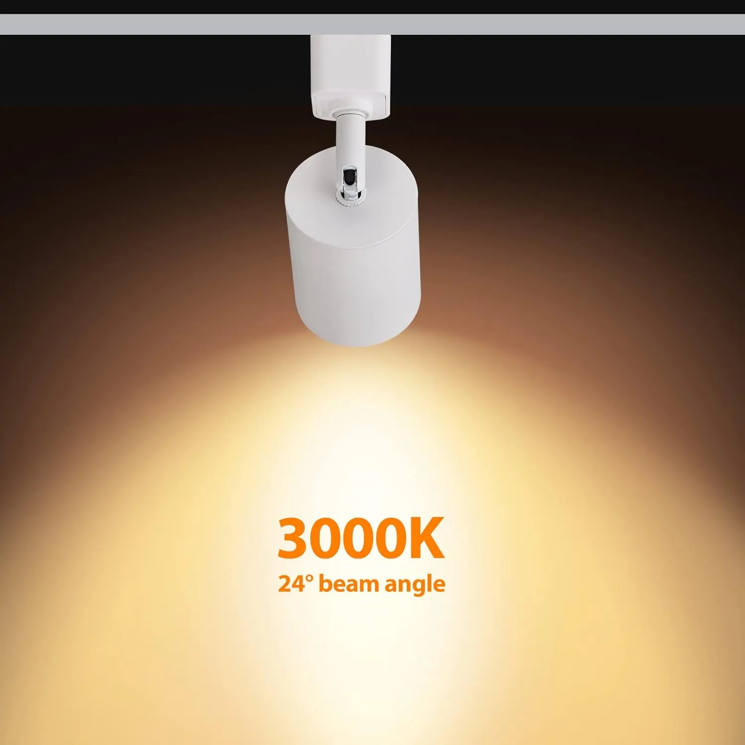 VANoopee 12-Light LED Track Lighting Kit with 13FT H Type Track Lighting Rail, Dimmable LED Track Light Heads Modern Kitchen Track Lighting Fixtures Ceiling Spot Light 3000K 24° CRI90  10W 800lm White