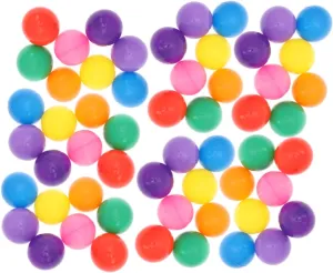 VANZACK 200PCS Crush Ocean Balls for Plastic Play Balls Macaron Mixed Colors for Playhouses and Pools
