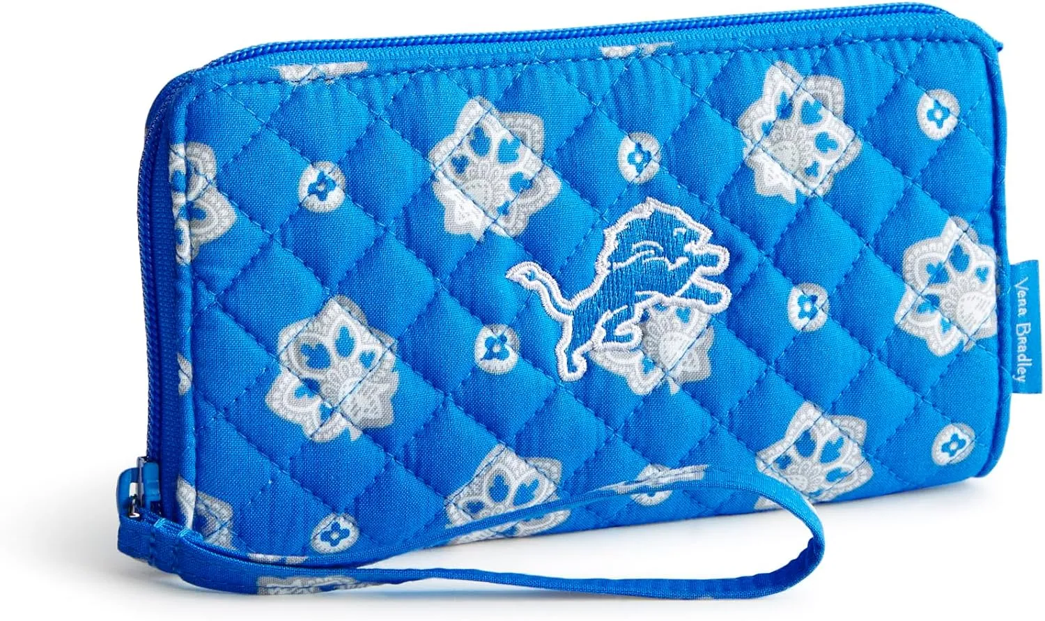 Vera Bradley Women's Cotton NFL Front Zip Wristlet (Multiple Teams Available)