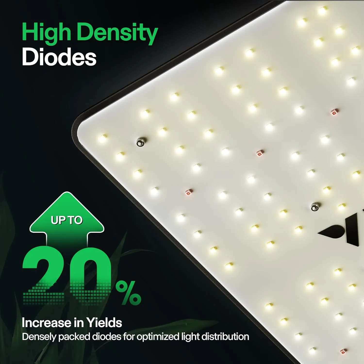 VIVOSUN VS1000 LED Grow Light with Full Spectrum Diodes & Sosen Driver Dimmable Lights Sunlike for Indoor Plants Seedling Veg and Bloom Lamps for 2x2/3x3 Tent